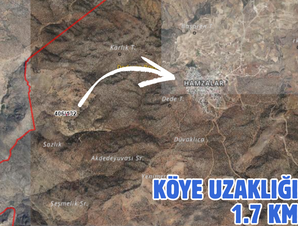 KONYA BOZKIR HAMZALAR 1.106 M² BAĞ SATILIKTIR - KONYA BOZKIR fotoğraf 2